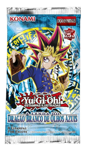 Yu-gi-oh! Booster A Lenda Do Dragão Branco De Olhos Azuis