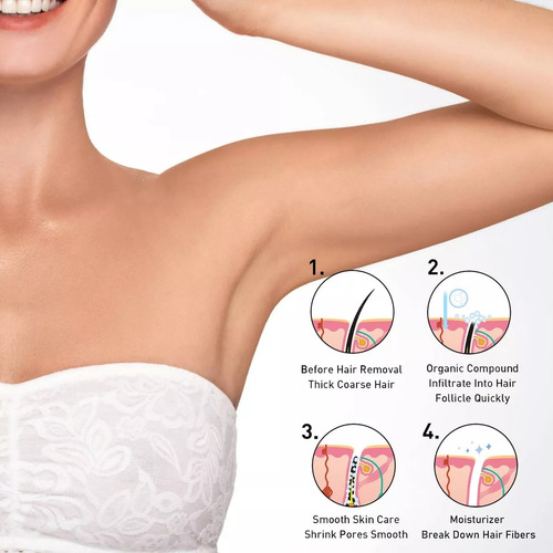 Crema Depilatoria Xin Son Espuma 150 Ml Cuerpo.