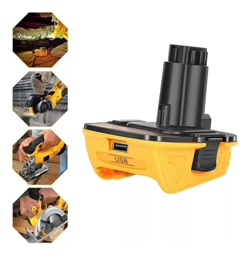 Adaptador De Batería Dewalt Dca1820 18v A 20v Aa