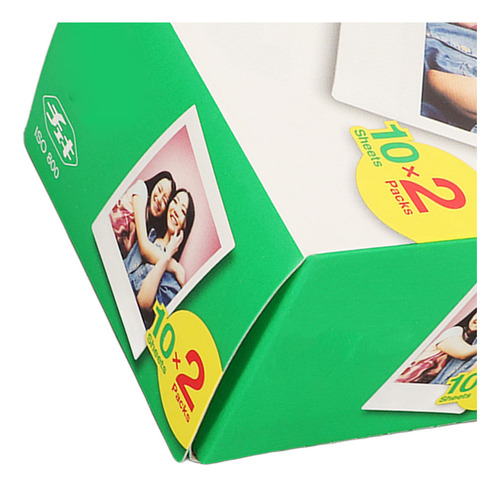 Película Instantánea De 20 Hojas Para Fujifilm Mini 12 Mini