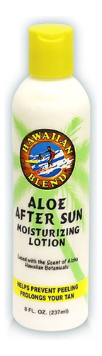 Hawaiian Mezcla Aloe Despus De Sun Locin 4unidades 8oz Cada