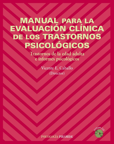 Libro Manual Evaluacion Clinica De Transtornos Psicologicos