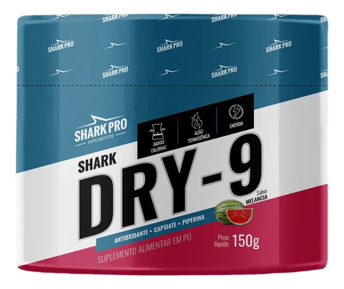 Shark Pró - Shark Dry - 9 150g Melancia