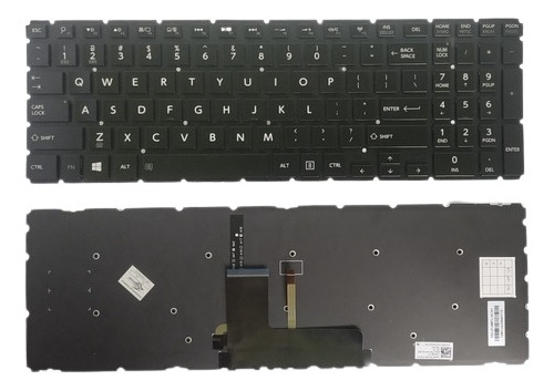 Teclado Toshiba Radius P55w-b Ing. (original Certificado)