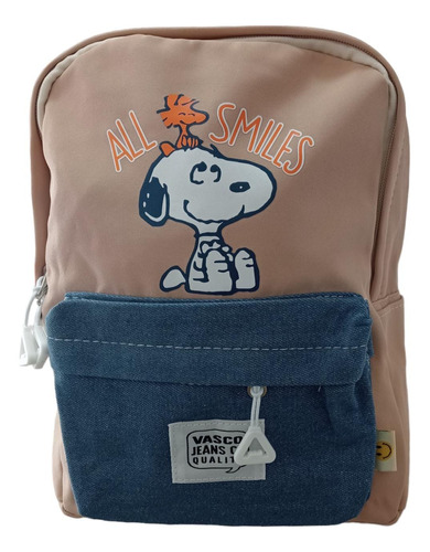 Maletín Maleta Morral Colegio Oficina Snoopy Regalo Escolar