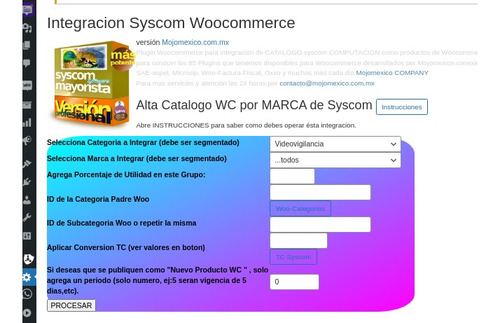 Api Syscom Computacion Version Woocommerce Test