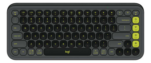 Teclado Logitech + Mouse Pop Icon Bt Sp Copilot Graphite
