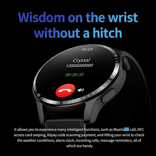 Imagen 4 de 8 de Smartwatch Reloj Inteligente Um93 App Celular Bluetooth