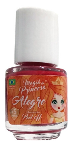 Magia De Princesa Esmalte Infantil 5ml - Alegre