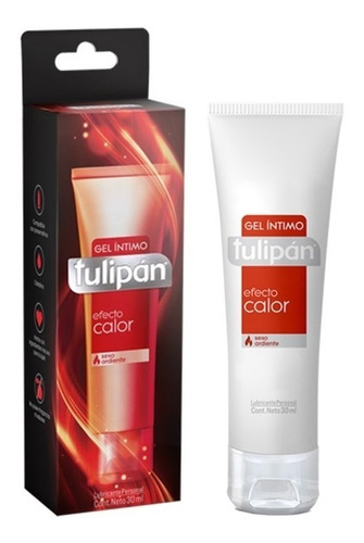 Tulipán Gel Intimo Lubricante Intenso Efecto Calor Local 