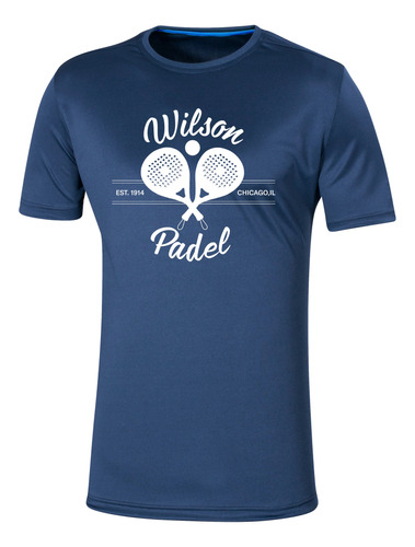 Remera Wilson Padel Viii Tecnica Profesional Asfl70