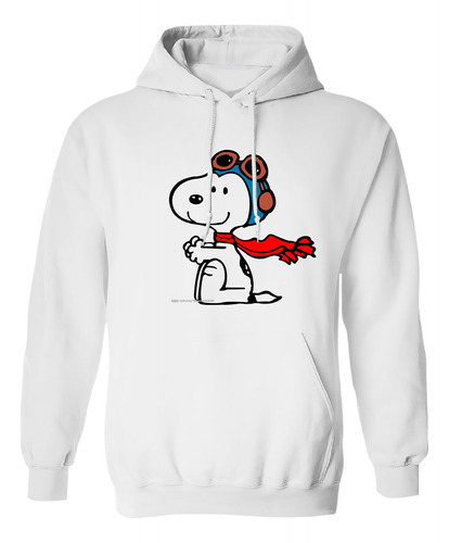 Sudadera Con Gorro Snoopy Aviador