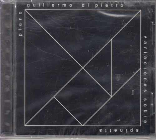 Cd Variaciones En Piano Sobre Spinetta Guillermo Di Pietro