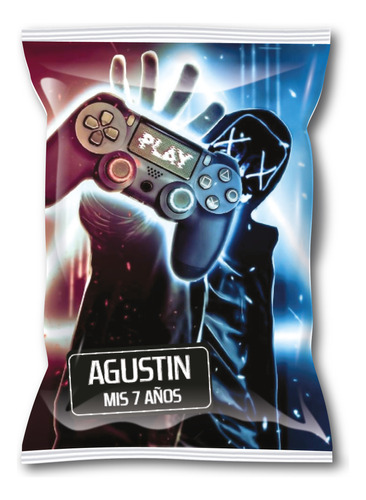 Bolsitas Golosineras Chip Bag Play Gamer