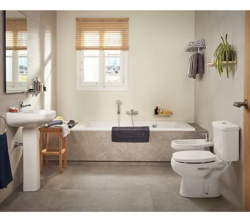 Combo Inodoro Con Mochila Bidet Roca Monaco Ba o Envio Grati