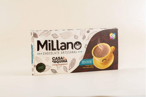 Chocolate De Taza Millano Al 65 X 200 Gr - Casa Esquina