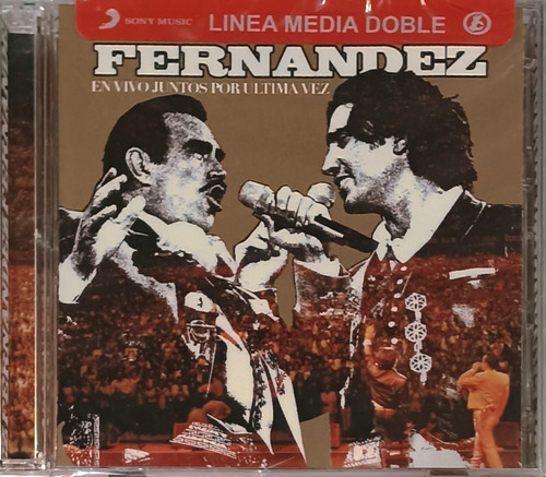 Vicente Y Alejandro Fernandez - Juntos Por Ultima Vez - Cd 