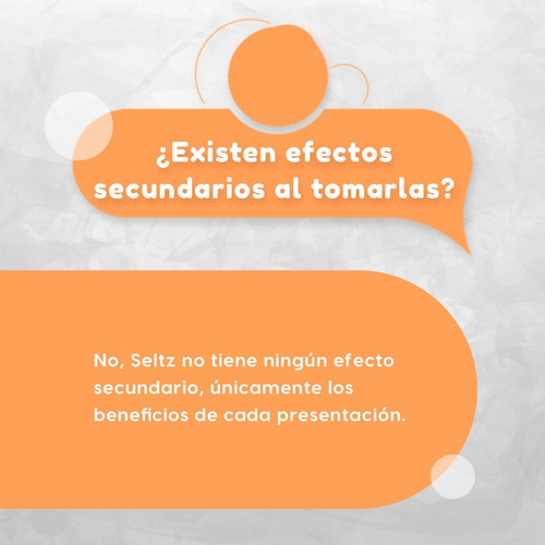 Zinc + Vitamina C Seltz Tabletas Efervescentes Sabor Durazno Y Maracuya