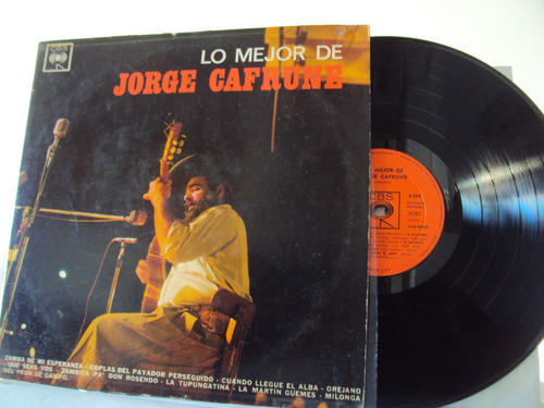 Vinilo Lp 201 Lo Mejor De Jorge Cafune