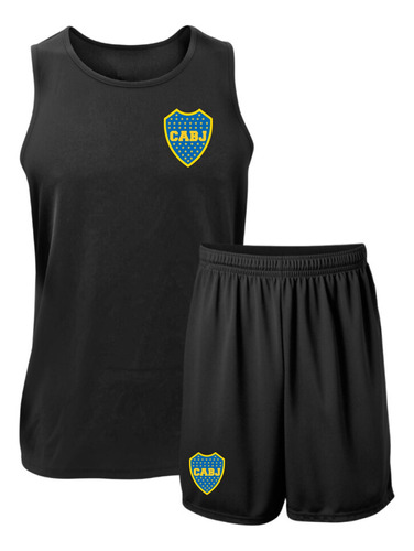 Conjunto Deportivo Musculosa + Short - Boca Juniors 2