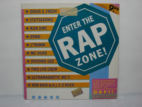 Vinilo Varios Enter The Rap Zone! Mc Duke, Epmd, L'trimm