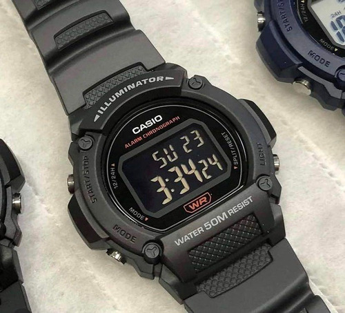 Reloj Casio W219h-8bv  Deportivo Somos Tienda