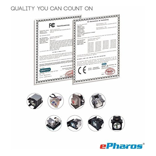 Epharos® Vhl Elplp Lampara Carcasa Para Epson Powerlite Emp