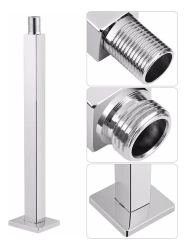 Extensor Ducha Banheiro Parede 3/4 Polegada 5 Cm Cromado No