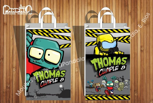 Bolsitas Para Sorpresitas Zombie Infection X10 Unid.