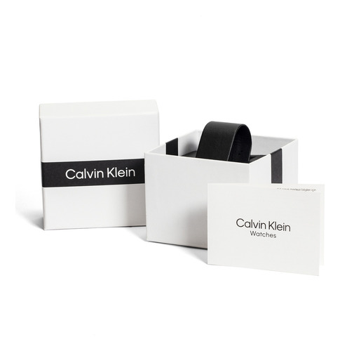 Reloj Calvin Klein Dama Twisted Bezel 25100055 Plateado