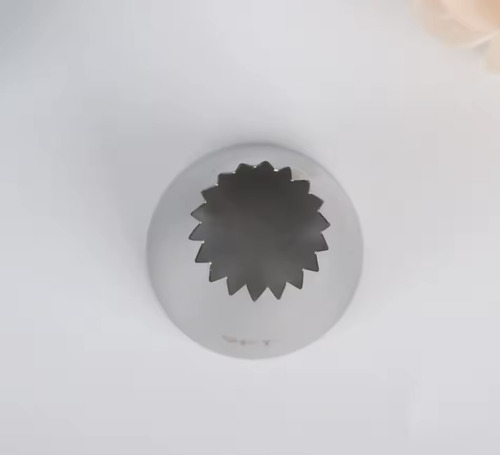 Pico Boquilla 9ft Estrella Abierta Grande Buttercream Crema