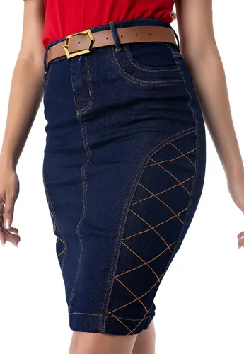 Saia sales jeans mercadolivre