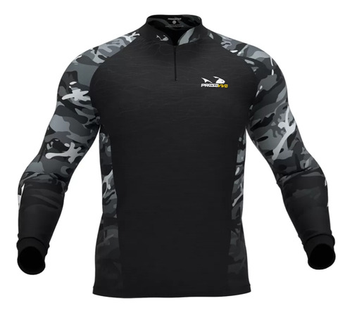 Camiseta De Pesca Presa Viva Protección Uv 30+ Camuflado 03