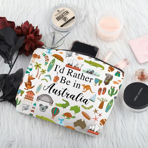 Pwhaoo Australia Travel Travel Gift I'd Rather Be In Austral