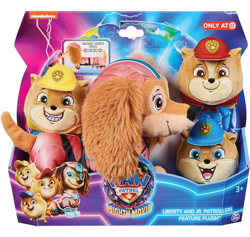 Peluche Paw Patrol Liberty And Jr. Patrollers