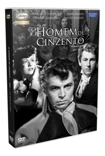 O Homem De Cinzento - Dvd - Margaret Lockwood