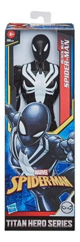 Figura Accion Marvel Spider-man Black Suit Titan Hero Series