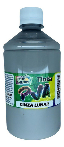 Tinta Pva Fosco 500ml Cinza Lunar True E Colors