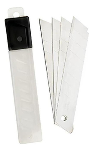 Lâmina Para Estilete 18mm Com 100 Peças 8602 Brasfort