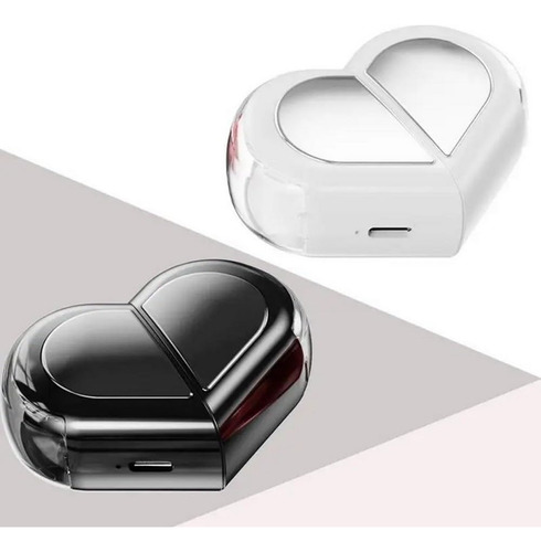 Wireless Earphone, Touchscreen Heart Shaped Ear Buds Y