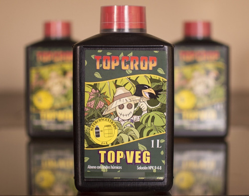Imagen 8 de 10 de Top Veg 250ml Fertilizante De Crecimiento Top Crop Cogoshop