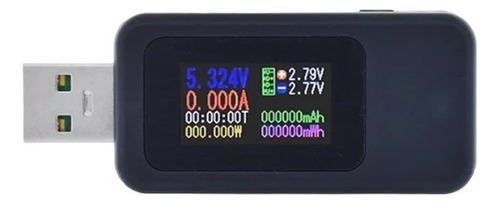 Tester Voltímetro Digital 10 En 1 Tipo Usb Y C