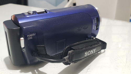 Câmera De Vídeo Sony Hdr-cx220 Hd Ntsc Azul Azul (Usado)