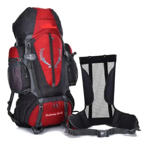 Mochila Impermeable De 80+5 Litros Camping, Trekking, Viajes