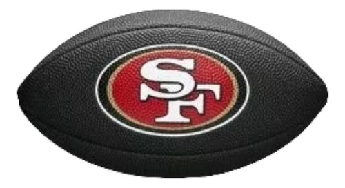 Balon De Americano Wilson Mini Logos San Francisco Black