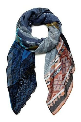 Bufanda Fular Mujer Desigual Rectangle