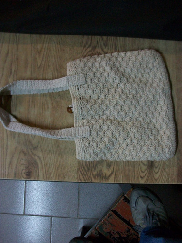Cartera De Hilo Tejida Al Crochet