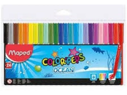 Marcadores Ocean Estuche X 24 Maped 845722 Educando