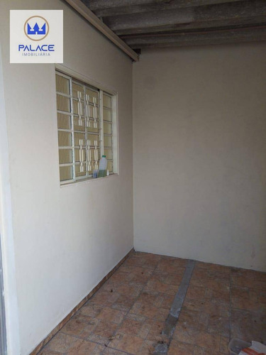 Casa À Venda Em Piracicaba, Bairro Residencial Santo Antonio - R$ 166.000,00 - Ca0823