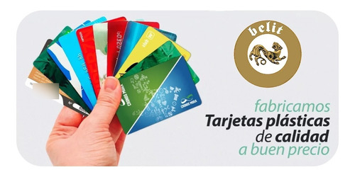 Pack 10 Credenciales Pvc - Gift Card - Impresión Ambas Caras